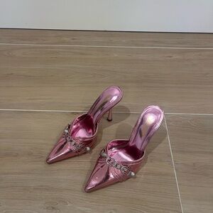 Elegant Pink Women's Heels